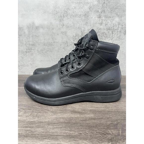 Goruck Boots Womens 7.5 MACV-1 Black Leather Combat Utility Mid Top Compliant - Picture 1 of 12